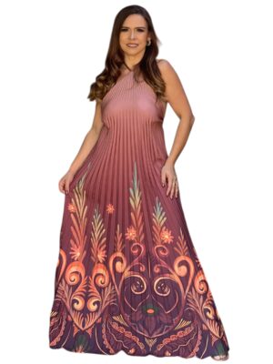Vestido longo.