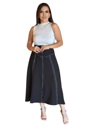 Blusa garrafinha tricô