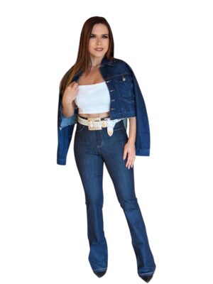 CALÇA JEANS FLARE