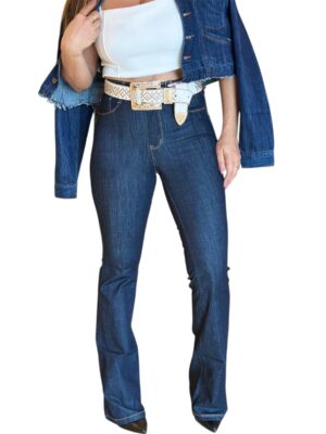 CALÇA JEANS FLARE